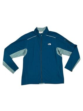 The North Face Flight Series Teal Fleece Full Zip Athletic Jacket Size XL